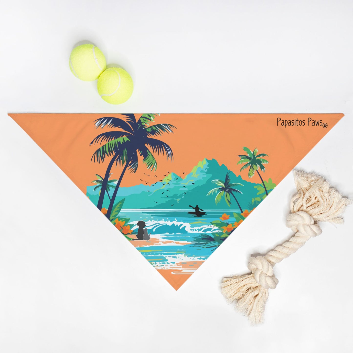 Papasitos Paws Large Breed Pet Bandana